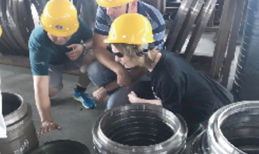 俄羅斯客戶考察